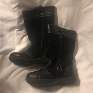 Kai Genuine Suede/Leather Girls Boots